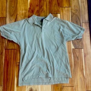 Large Green/Gray polo